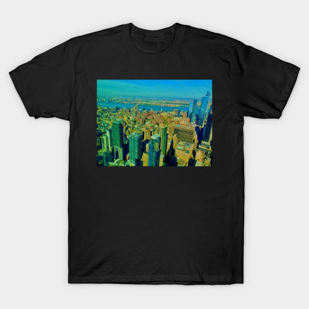 Empire State Building - NYC T-Shirt by Art-95